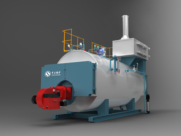 8 tph WNS gas-fired firetube boiler project for chemical industry
