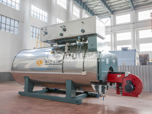 6 tph WNS condensing gas-fired steam boiler for paper industry
