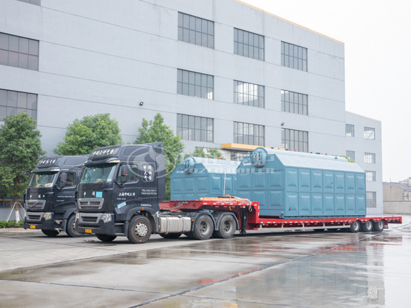 15 tph WNS condensing gas-fired steam boiler for paper industry