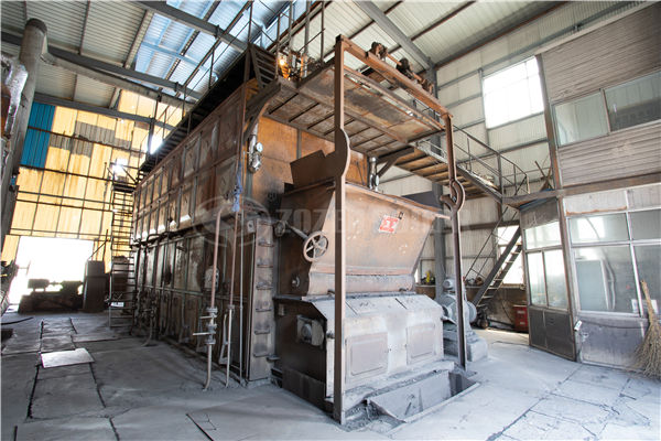 8 tph WNS series gas-fired steam boiler project for hospital industry