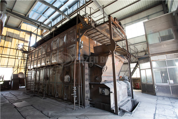 25 tph SZL series chain grate steam boiler for Balasu coal mine project