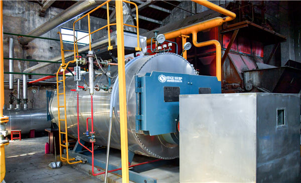 4 tph WNS gas-fired fire tube boiler project for dairy industry