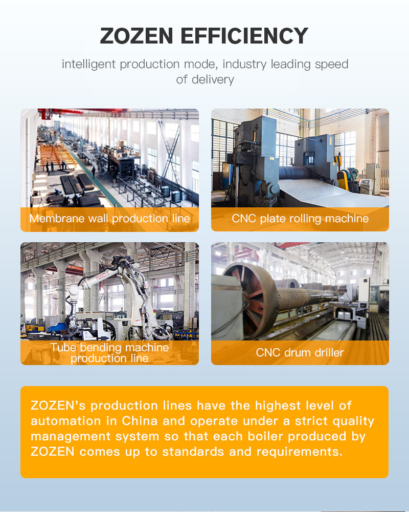The advantage of DHL series coal-fired steam boiler