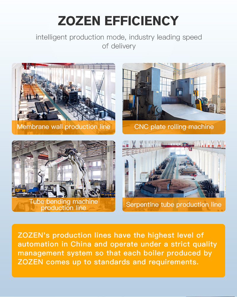 The advantage of CFB (circulating fluidized bed) coal-fired steam boiler