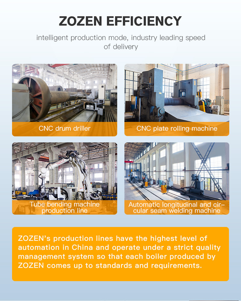 The advantage of SZL series coal-fired steam boiler