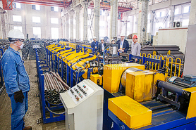 Tube end polishing machine